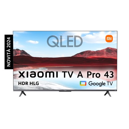 Tv 43 Xiaomi Smart Uhd 4K Italia Dvb-C/S2/T2 Hd Wifi  Qled