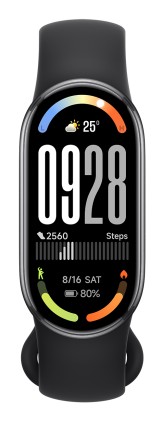 Xiaomi Smart Band 10 Black AMOLED Braccialetto per rilevamento di attività 4,37 cm (1.72") Nero