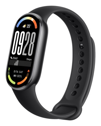 Xiaomi Smart Band 10 Black AMOLED Braccialetto per rilevamento di attività 4,37 cm (1.72") Nero