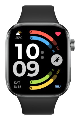 Xiaomi Watch 6 5,26 cm (2.07") AMOLED 46 mm Digitale 432 x 514 Pixel Touch screen Nero