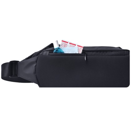 Marsupio urbano Xiaomi Sports Fanny Pack - Capacit&agrave; 2,25 litri - Scomparto bottiglia - Cinghie regolabili - Colore nero