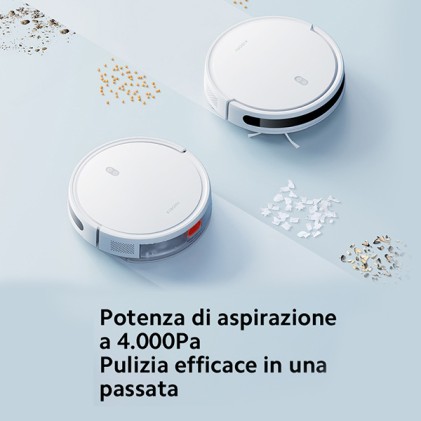Xiaomi E10 aspirapolvere robot 0,4 L Senza sacchetto Bianco