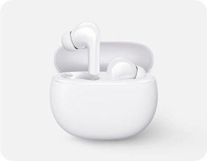 Cuffie Xiaomi Redmi Buds 4 Active Bluetooth 5.3 - Microfono Integrato - Durata batteria fino a 5h - Resistenza IPX4 - Touch Control - Colore Bianco