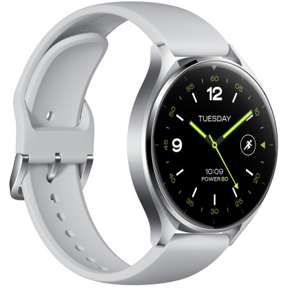Xiaomi Watch 2 3,63 cm (1.43") AMOLED 46 mm Digitale 466 x 466 Pixel Touch screen Argento Wi-Fi GPS (satellitare)