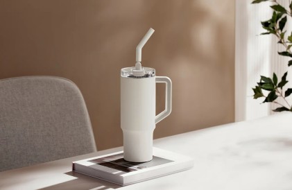 Xiaomi Straw Mug tazza Bianco Universale 1 pz