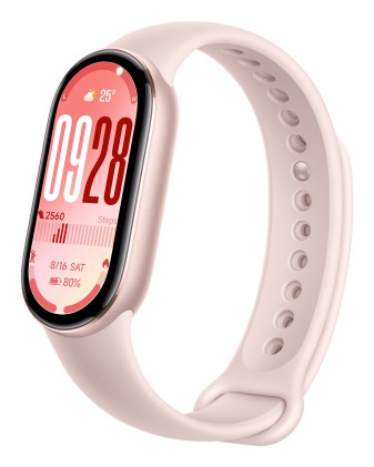 Xiaomi Smart Band 10 Rose AMOLED Braccialetto per rilevamento di attivit&agrave; 4,37 cm (1.72") Rosa