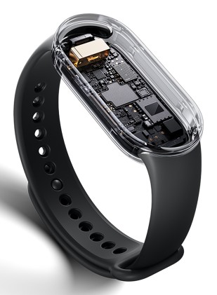 Xiaomi Smart Band 10 Rose AMOLED Braccialetto per rilevamento di attivit&agrave; 4,37 cm (1.72") Rosa