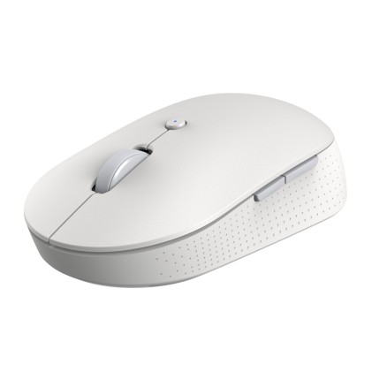 Xiaomi Mi Dual Mode Silent Edition Mouse wireless USB/Bluetooth 1300 dpi - 5 pulsanti - Silenzioso - Colore bianco