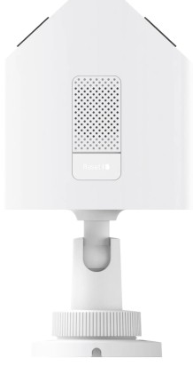 Telecamera da esterno Xiaomi CW100 con doppia fotocamera: doppio obiettivo ultra grandangolare, risoluzione 2K 3MP, visione notturna a colori, rilevamento di persone e veicoli tramite IA, Wi-Fi, IP66, colore bianco.