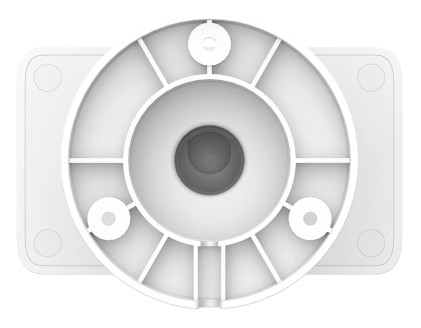 Telecamera da esterno Xiaomi CW100 con doppia fotocamera: doppio obiettivo ultra grandangolare, risoluzione 2K 3MP, visione notturna a colori, rilevamento di persone e veicoli tramite IA, Wi-Fi, IP66, colore bianco.