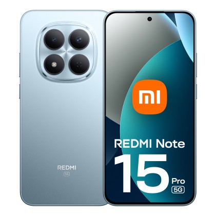 Xiaomi Smartphone Redmi Note 15 Pro 5G 8+256 Glacier Blu