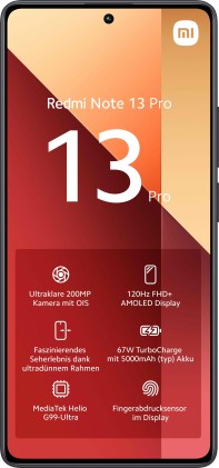 Xiaomi Redmi Note 13 Pro 256Gb 8Gb Black