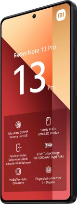 Xiaomi Redmi Note 13 Pro 256Gb 8Gb Black