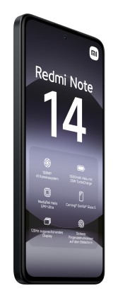 Sm Xiaomi Redmi Note 14 4G Black 6,67 6+128Gb Eu Midnightblack Nfc