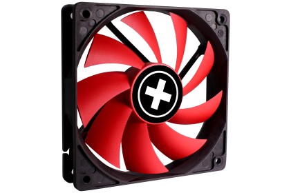 Xilence XPF120.R.PWM Computer case Ventilatore 12 cm Nero, Rosso