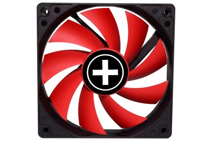 Xilence XPF120.R.PWM Computer case Ventilatore 12 cm Nero, Rosso