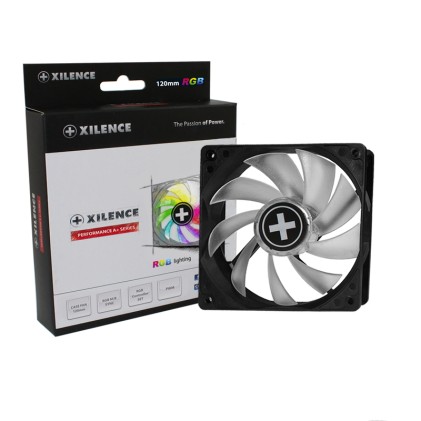 Xilence XPF120RGB-SET Computer case Ventilatore 12 cm Nero