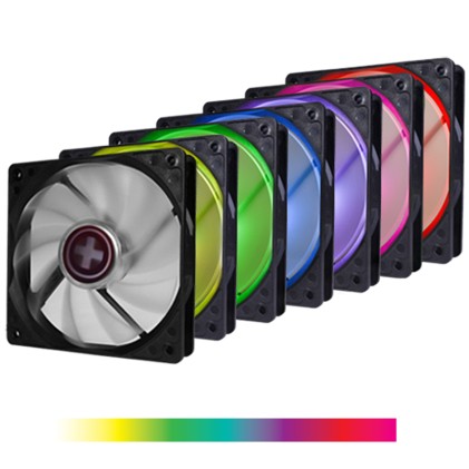 Xilence XPF120RGB-SET Computer case Ventilatore 12 cm Nero
