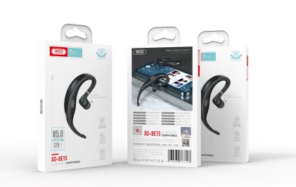 XO GSM105176 cuffia e auricolare Wireless A clip Bluetooth Nero