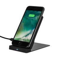 Stand Charger Wireless 10W Black Xq Fast Xqisit Per Samsung E Apple