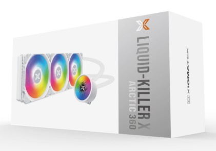 Cooler Xigmatek Liquid Killer X Arctic 360 dissipatore a liquido 360mm bianco