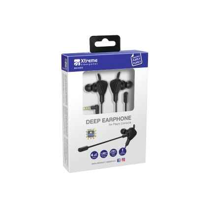 Auricolari Microfono Filo Xtreme Videogames Playstation 4 Earphone Dee