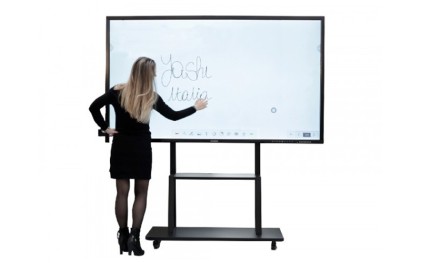 Yashi Carrello Mobile Per Interactive Display Da 65 A 86
