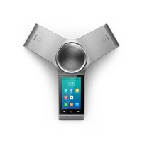 Yealink Telefono Da Conferenza Ip Con Vivavoce, Display Touch A Colori, Audio Hd, Lan/Wi-Fi, Copertu