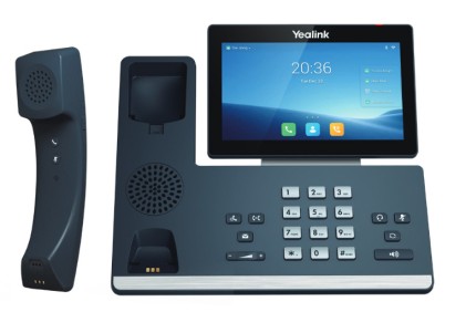 Yealink Videotelefono Voip Android 9.0 Bluetooth, Wi-Fi, Display Touch 7, Cornetta Wireless, Webca