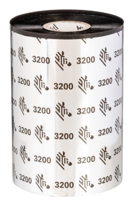 Zebra 3200 Wax/Resin nastro termico 74 m Nero