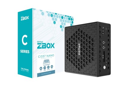 Zotac ZBOX CI337 nano 0.9L sized PC Nero N100 3,4 GHz