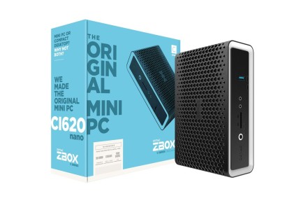 ZOTAC ZBOX CI620 nano mini-PC Barebone i3-8130U 2x260-pin DDR4-2133/2400 SODIMM Slot 1x2.5 SATA 6.0 Gbps HDD/SSD