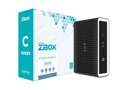 Zotac ZBOX CI669 NANO PC con dimensioni 1,8 l Nero, Bianco Intel SoC i7-1355U 1,7 GHz