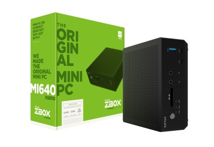 Zotac Zbox Barebone Mi640Nano I5-8250U 2X Ddr4 Sodimm Dual Glan Wifi Bt Usbdrv Dp/Hdmi