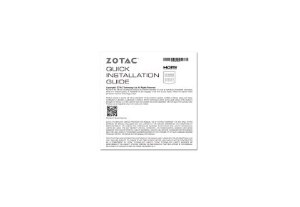 Zotac GAMING GeForce RTX 3050 Solo NVIDIA 6 GB GDDR6