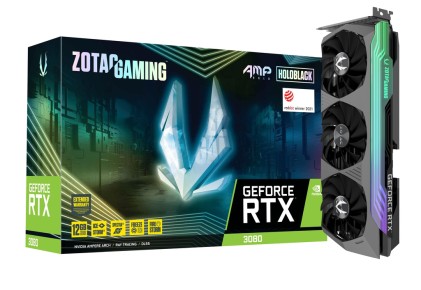 Zotac GAMING GeForce RTX 3080 AMP Holo LHR 12GB NVIDIA GDDR6X