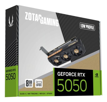 VGA ZOTAC GeForce® RTX 5050 8GB Low Profile