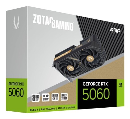 VGA ZOTAC GeForce® RTX 5060 8GB AMP