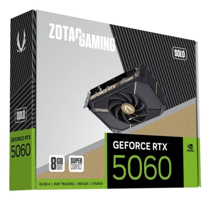 Zotac GAMING GeForce RTX 5060 SOLO NVIDIA 8 GB GDDR7