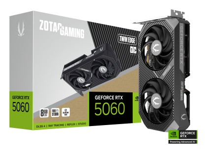 VGA ZOTAC GeForce® RTX 5060 8GB Twin Edge OC