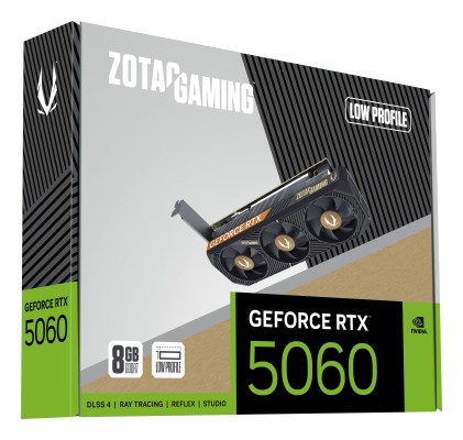 VGA ZOTAC GeForce® RTX 5060 8GB Low Profile