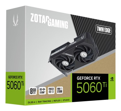 Zotac GAMING GeForce RTX 5060 Ti Twin Edge NVIDIA 8 GB GDDR7