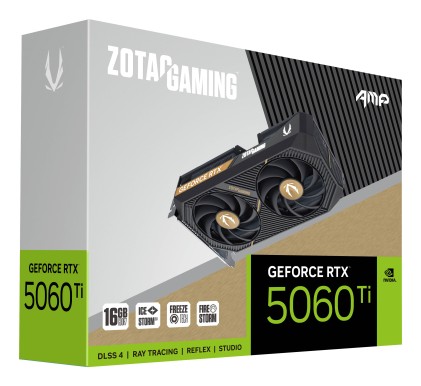 VGA ZOTAC GeForce® RTX 5060 TI 16GB AMP
