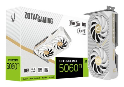 VGA ZOTAC GeForce® RTX 5060 TI 16GB Twin Edge OC White