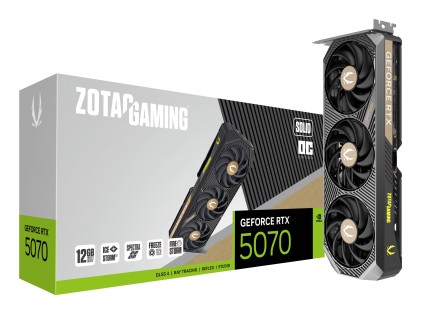 VGA ZOTAC GeForce® RTX 5070 12GB Solid OC
