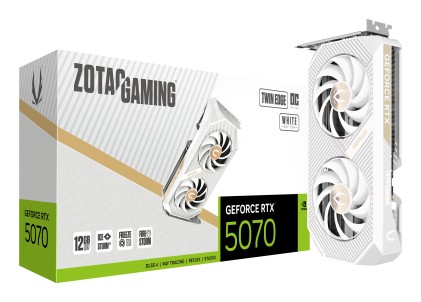 VGA ZOTAC GeForce® RTX 5070 12GB Twin Edge OC White