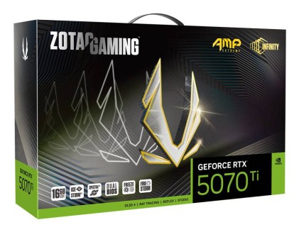 VGA ZOTAC GeForce® RTX 5070TI 16GB AMP Extreme Infinity
