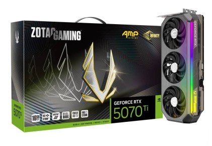 VGA ZOTAC GeForce® RTX 5070TI 16GB AMP Extreme Infinity