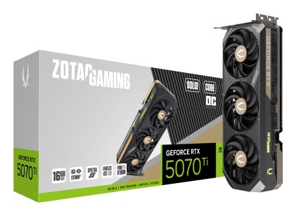 Zotac GAMING GeForce RTX 5070 Ti SOLID CORE OC NVIDIA 16 GB GDDR7