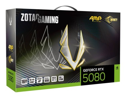 VGA ZOTAC GeForce® RTX 5080 16GB AMP EXTREME INFINITY